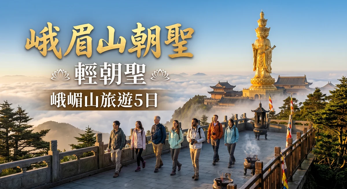 峨眉山輕朝聖 5 日